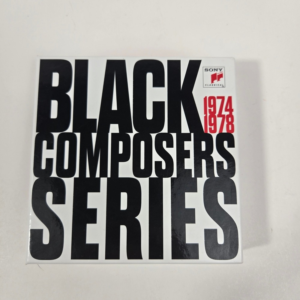 Paul Freeman - Black Composers Series 1974-1978 10 CD Sony Classical Like New